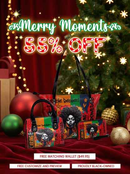 Melaniva "Shea Butter & Gold" Tote Bag The Perfect Trio