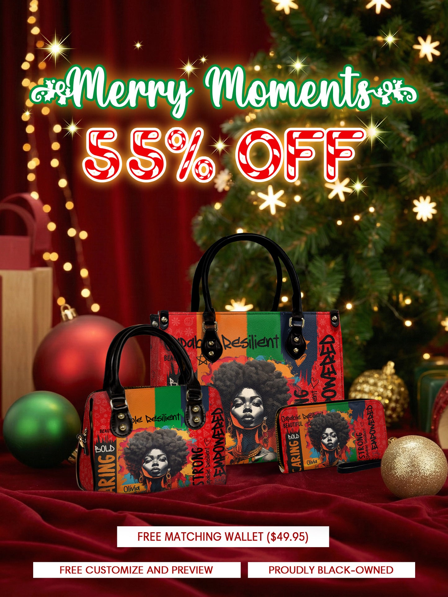 Melaniva "Shea Butter & Gold" The Perfect Trio