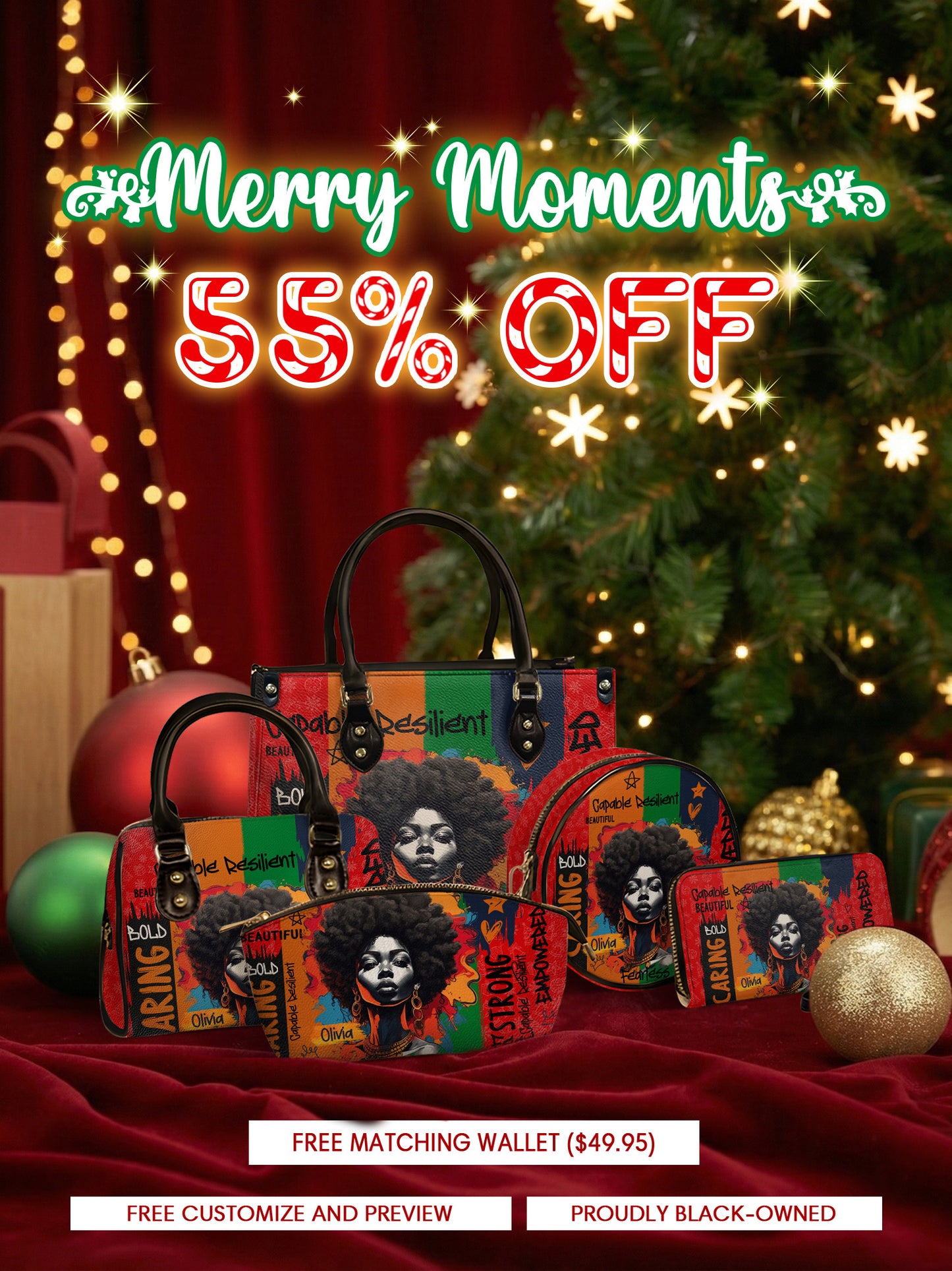 Melaniva "Shea Butter & Gold" The Lucky Bundle