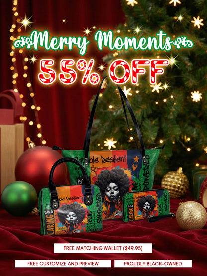 Melaniva "Savannah Bloom" Tote Bag The Perfect Trio