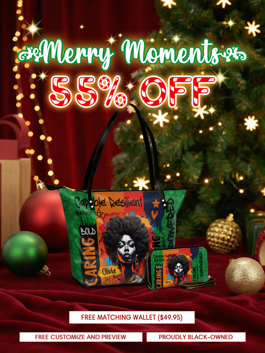 Melaniva Savannah Bloom Leather Tote Bag Deal