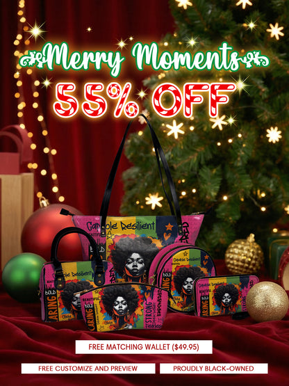 Melaniva "Empowered Essence Pink" Tote Bag The Lucky Bundle