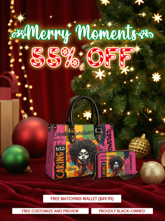 Melaniva Empowered Essence Pink Leather Handbag Deal (FREE WALLET)