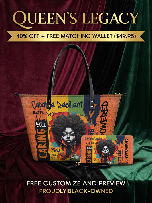 Melaniva Empowered Essence Orange Leather Tote Bag Deal - Melaniva