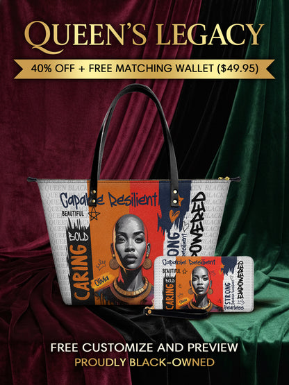 Melaniva ""Fearless Spirit"" Leather Totebag Deal - Melaniva