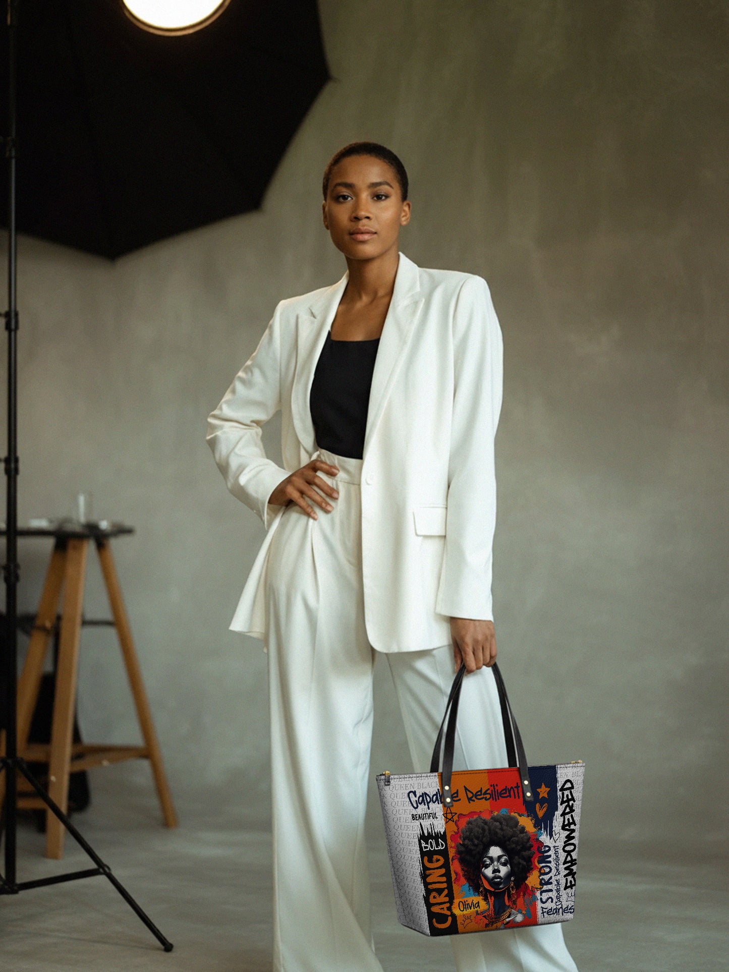 Melaniva "Empowered Essence" Tote Bag The Perfect Trio