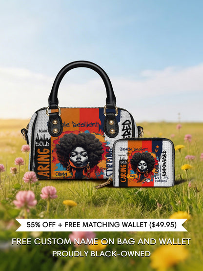 Melaniva Empowered Essence Leather Mini Satchel Deal - Melaniva