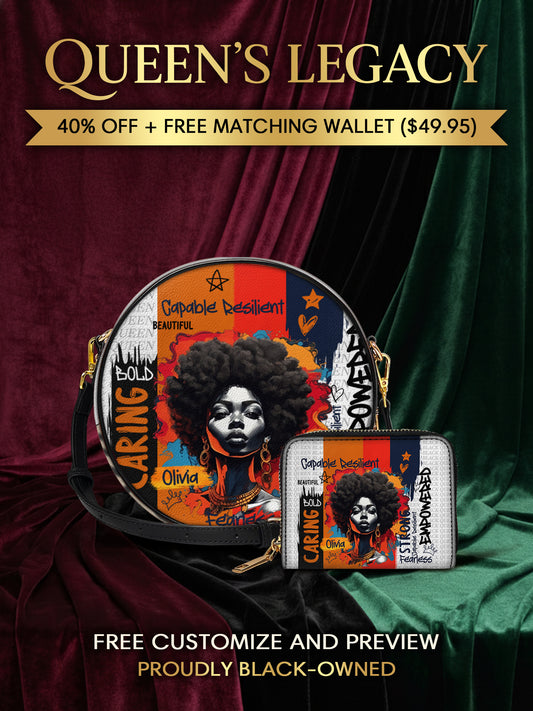 Melaniva Empowered Essence Leather Circle Crossbag Deal - Melaniva