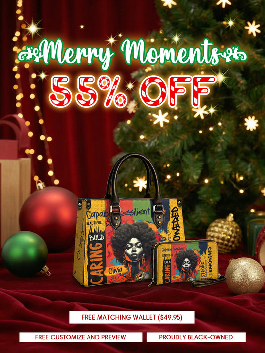 Melaniva Empowered Essence Yellow Leather Handbag Deal (FREE WALLET)