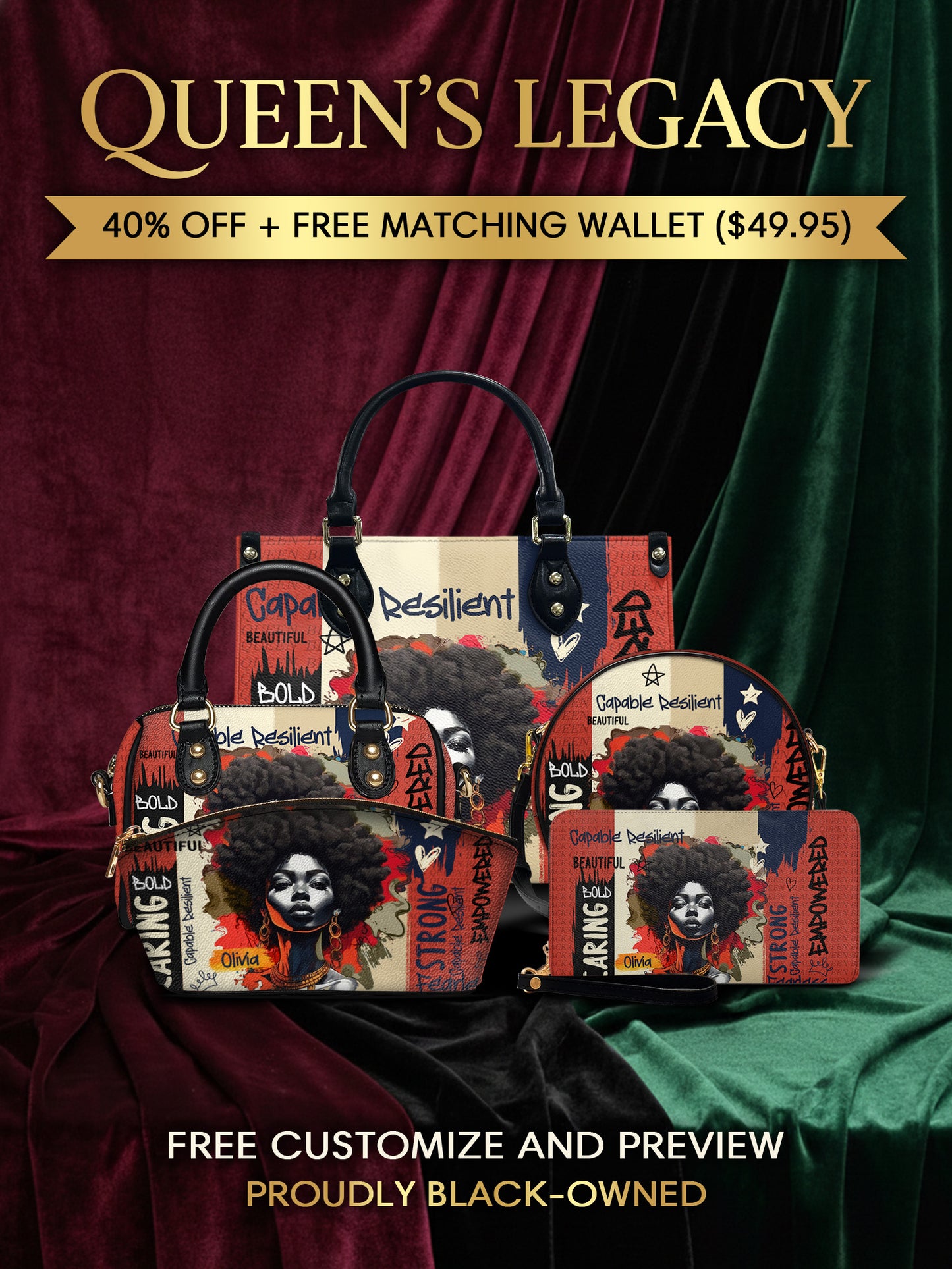 Melaniva "Bold Afro Power" The Lucky Bundle - Melaniva