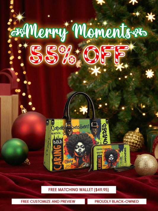 Melaniva Empowered Essence Lemon Lime Leather Handbag Deal