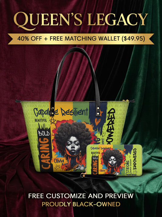 Melaniva Empowered Essence Lemon Lime Leather Tote Bag Deal - Melaniva