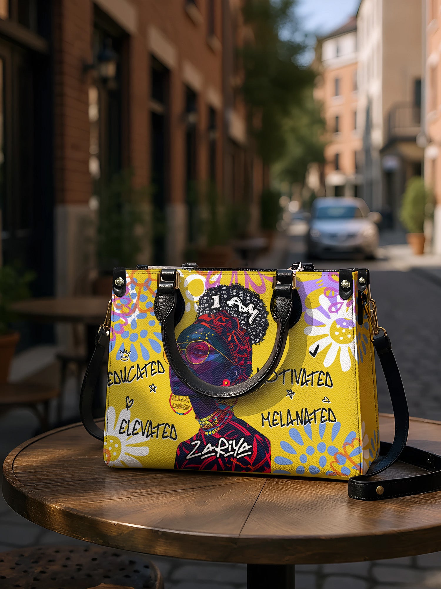 Melaniva Empowered Essence Leather Tote Bag Deal (FREE WALLET)