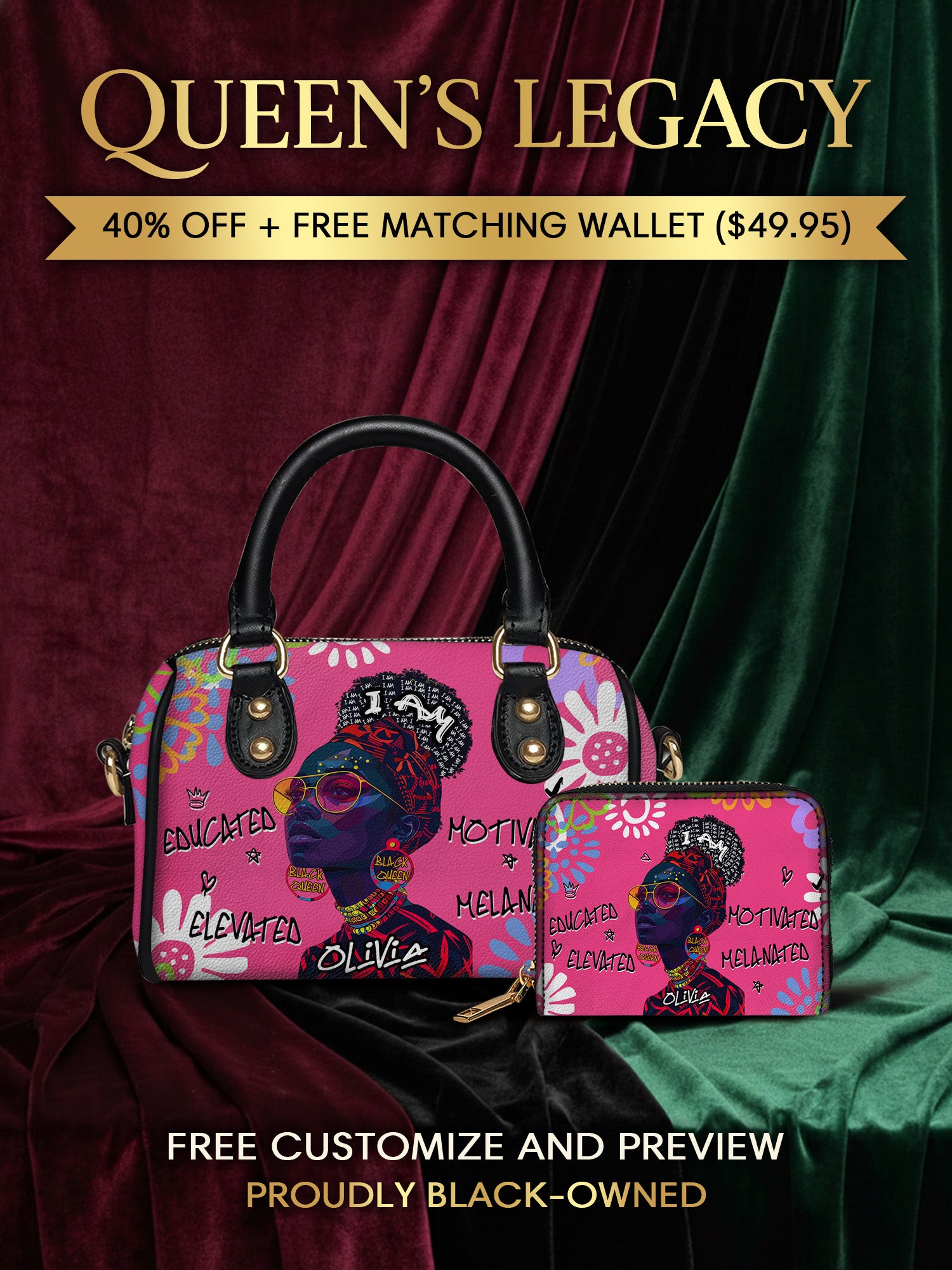 Melaniva I Am Elevated Pink Leather Mini Satchel Deal - Melaniva