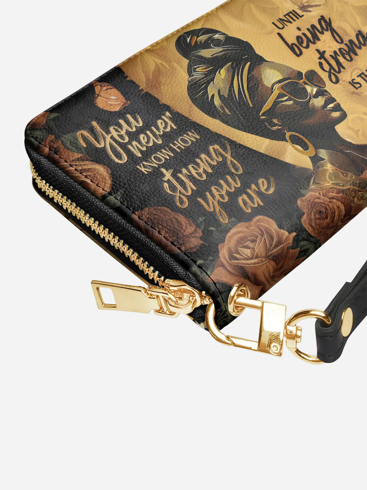 Melaniva Choice of Strength Leather Wallet