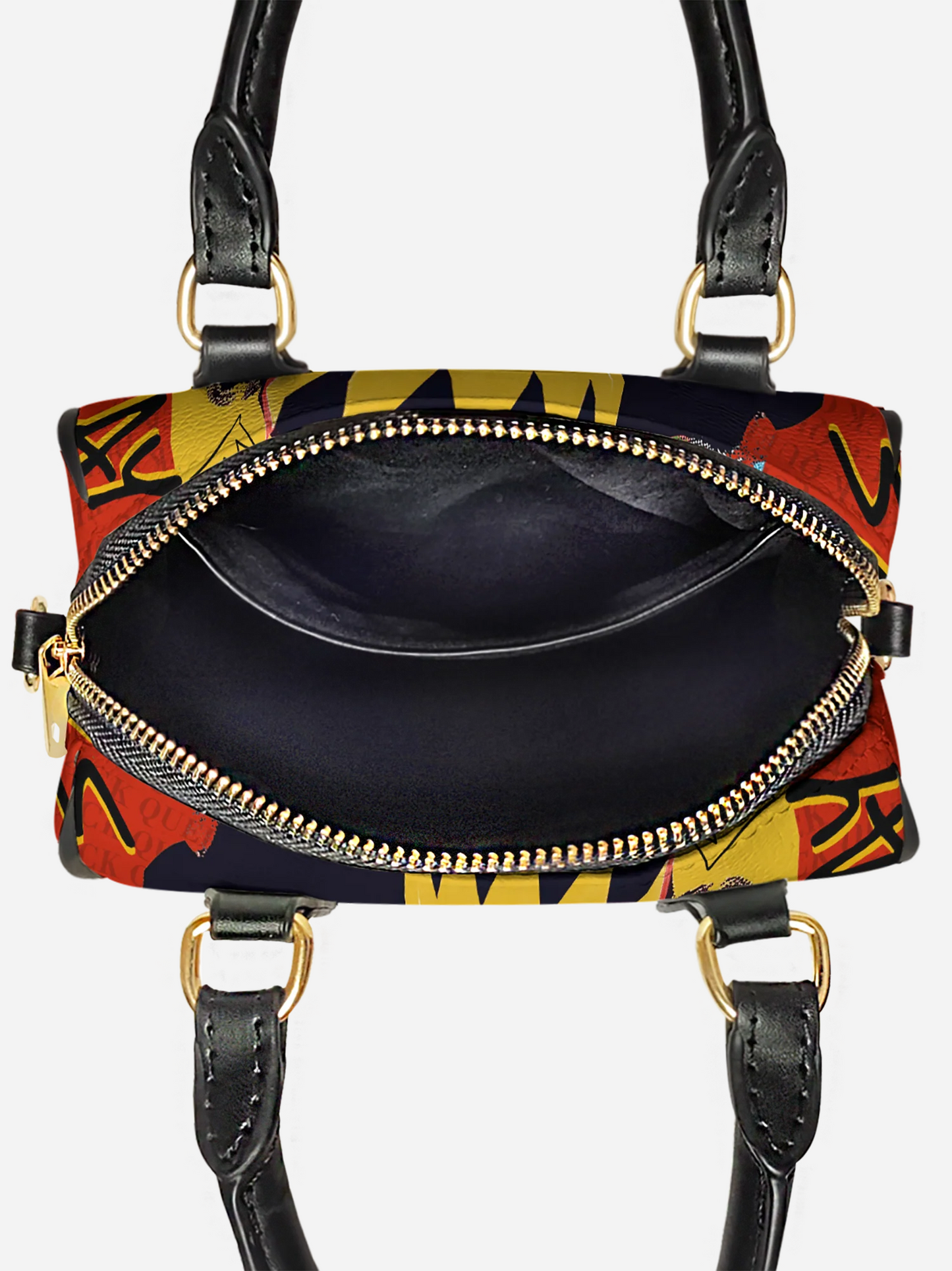 Melaniva Crowned Muse Satchel Red Leather Mini Satchel