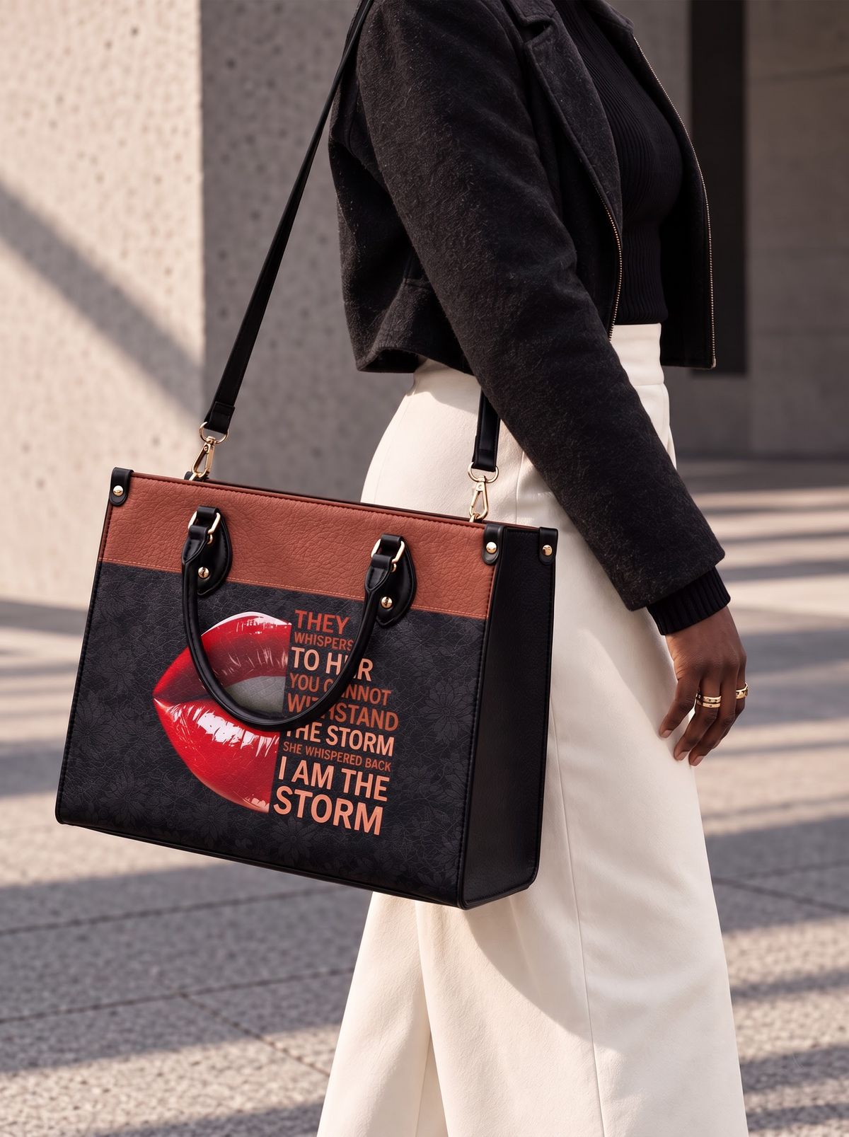 Melaniva Storm Kiss Leather Handbag Deal (FREE WALLET)