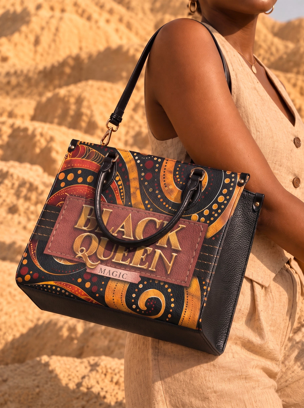 Melaniva Enchanted Queen Leather Handbag Deal (FREE WALLET)