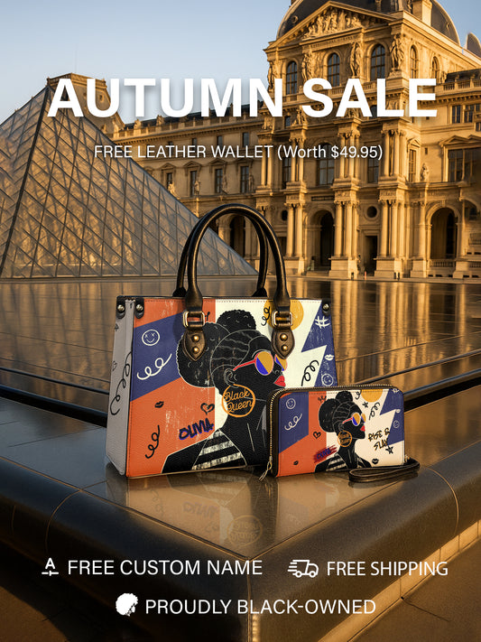 Melaniva Rise & Slay Satchel Leather Handbag Deal (FREE WALLET)