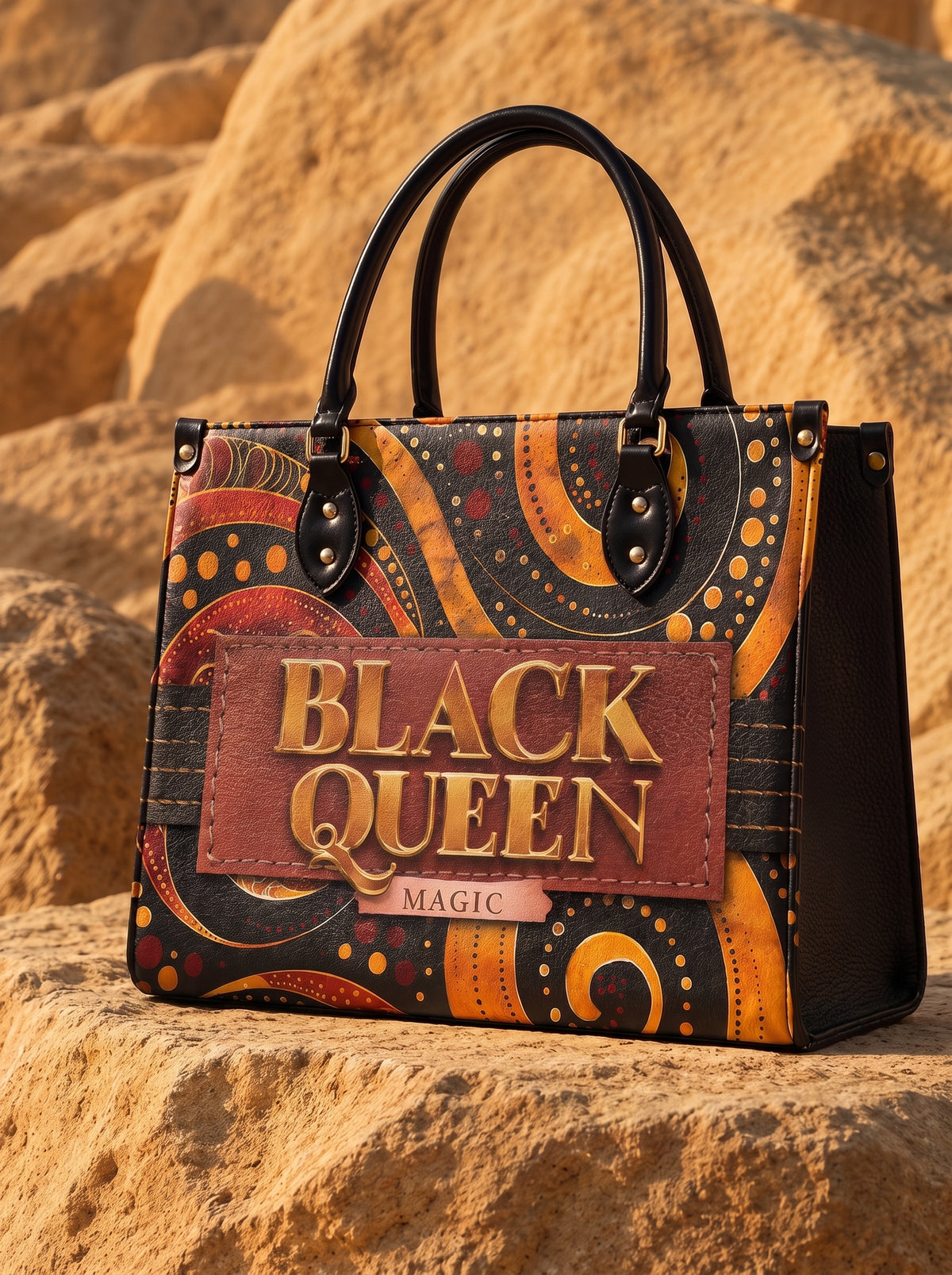 Melaniva Enchanted Queen Leather Handbag Deal (FREE WALLET)