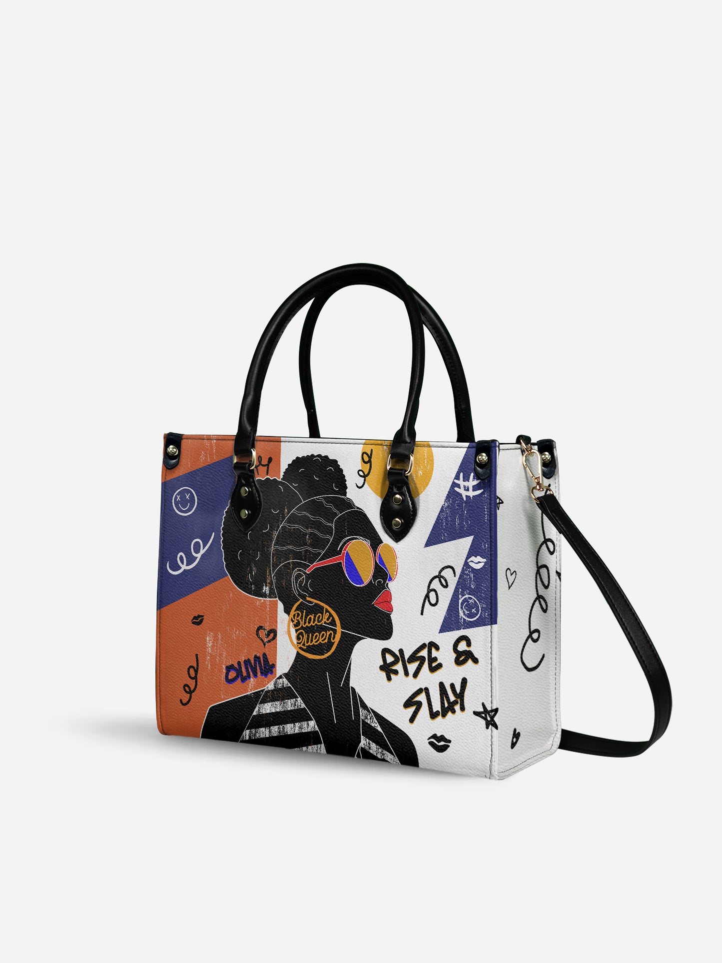 Melaniva Rise & Slay Satchel Leather Handbag Deal (FREE WALLET)