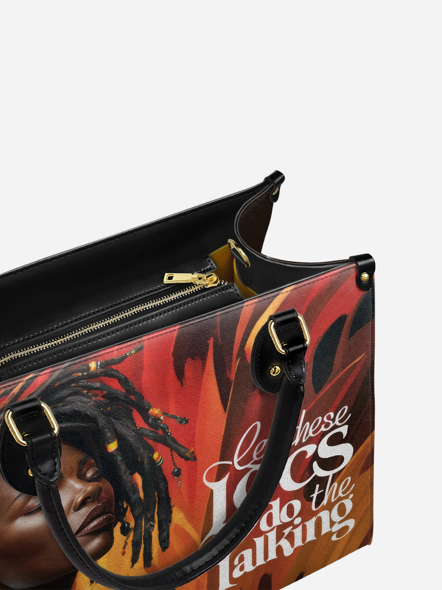 Melaniva Locs Speak Leather Handbag Deal (FREE WALLET)