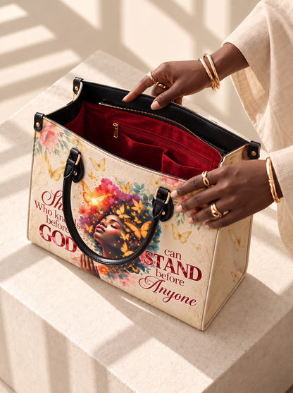 Melaniva Power of Prayer Leather Handbag Deal