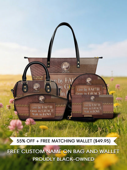 Melaniva "Faith & Grace" Tote Bag The Lucky Bundle - Melaniva