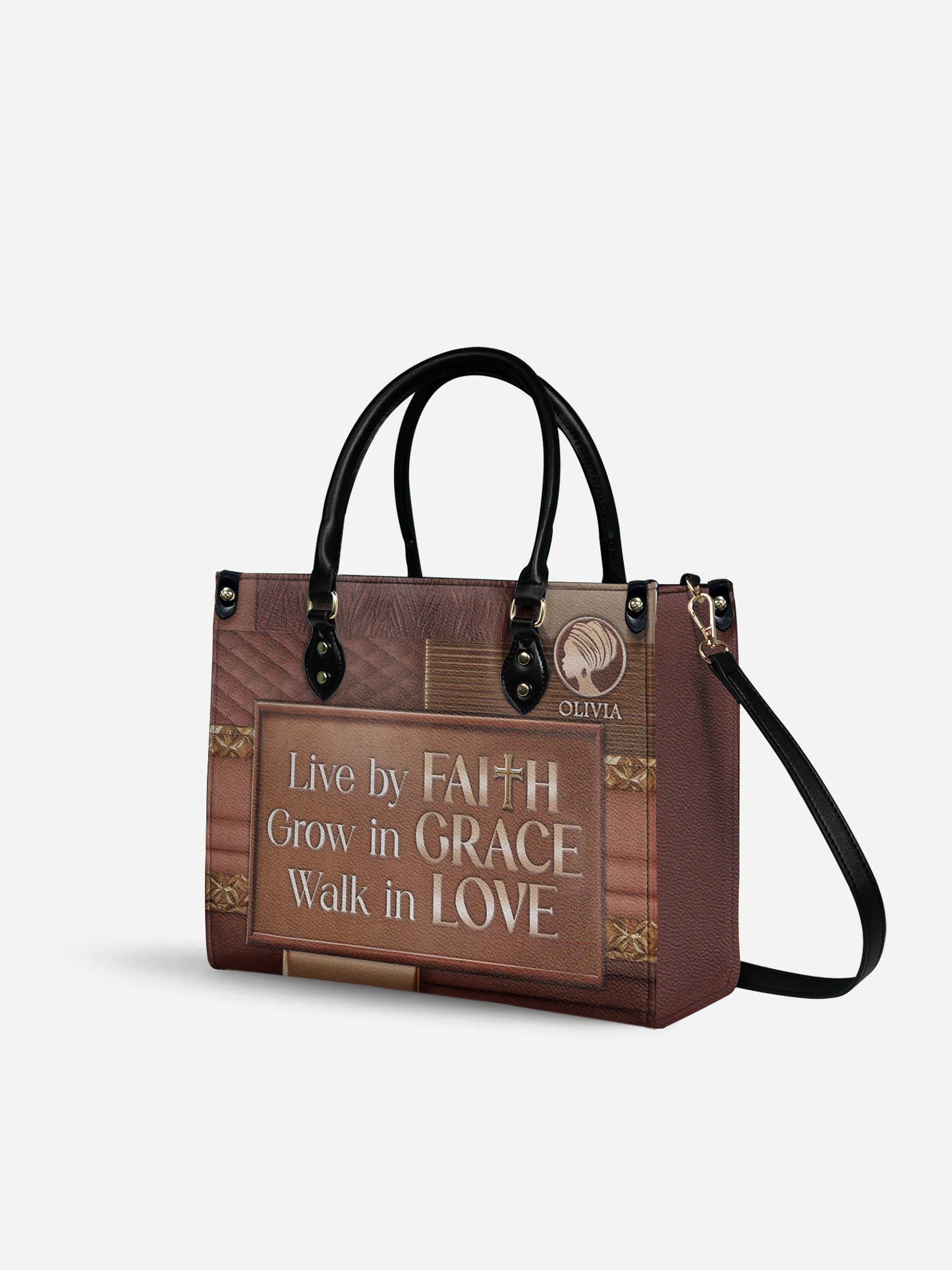 Melaniva Faith & Grace Leather Handbag Deal (FREE WALLET)