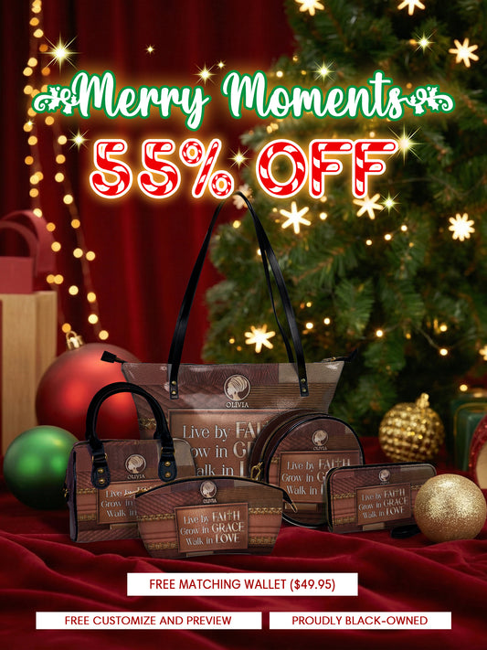 Melaniva "Faith & Grace" Tote Bag The Lucky Bundle