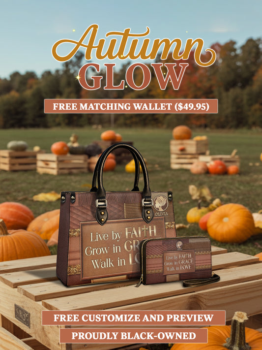Melaniva Faith & Grace Leather Handbag Deal (FREE WALLET)
