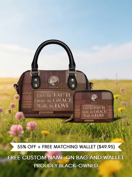 Melaniva Faith & Grace Leather Mini Satchel Deal - Melaniva