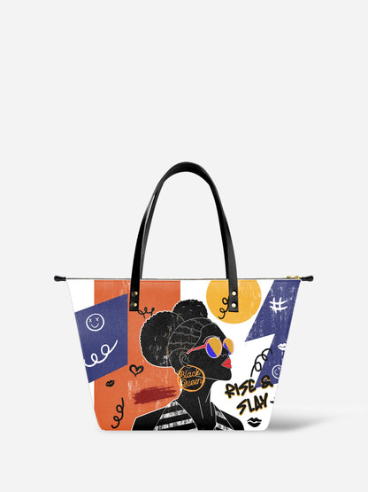 Melaniva "Rise & Slay" Tote Bag The Lucky Bundle - Melaniva