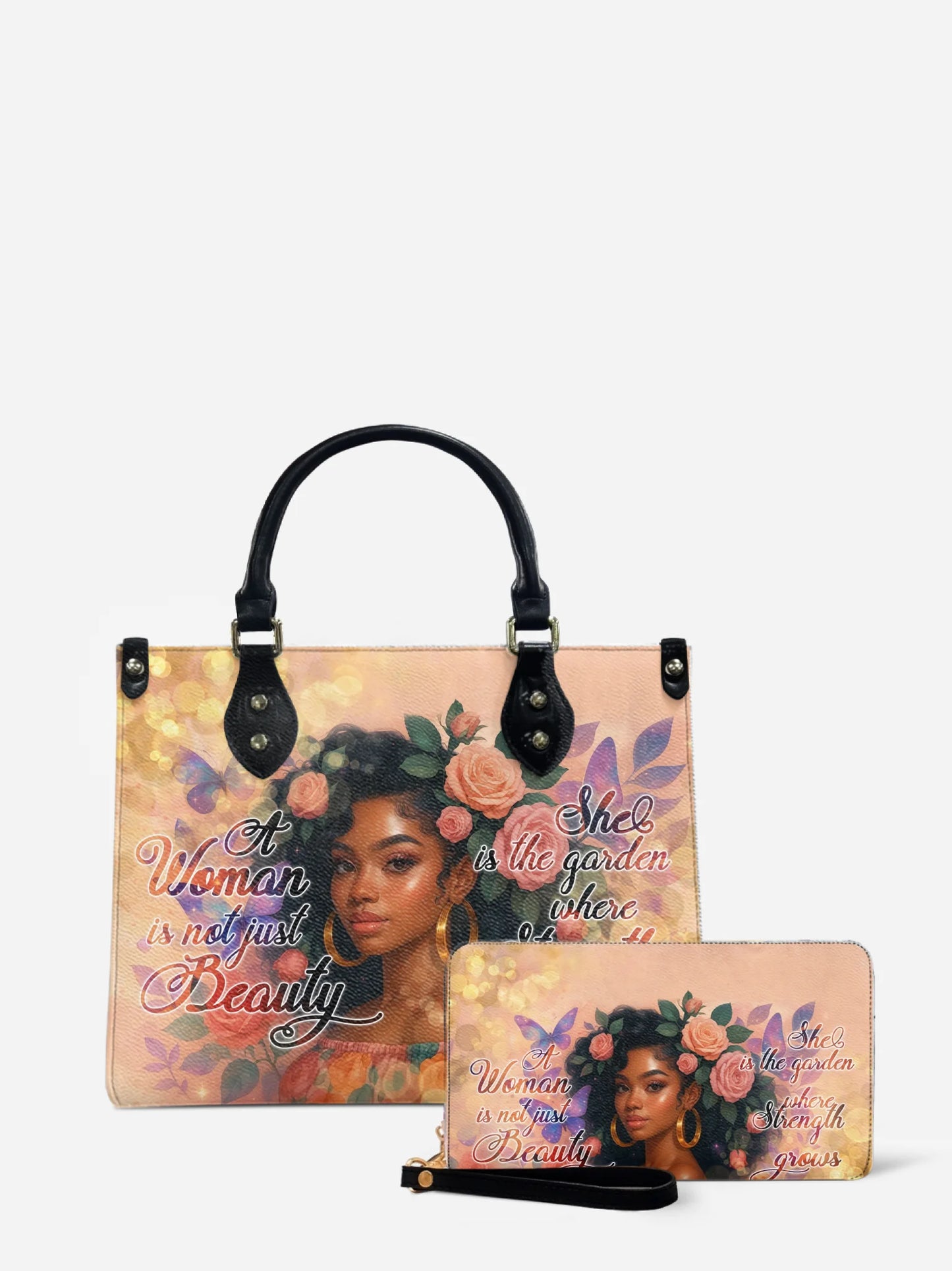 Melaniva Garden Beauty Woman Leather Handbag Deal - Melaniva