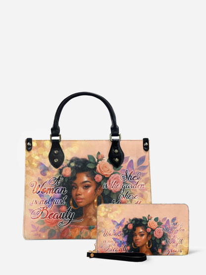 Melaniva Garden Beauty Woman Leather Handbag Deal - Melaniva