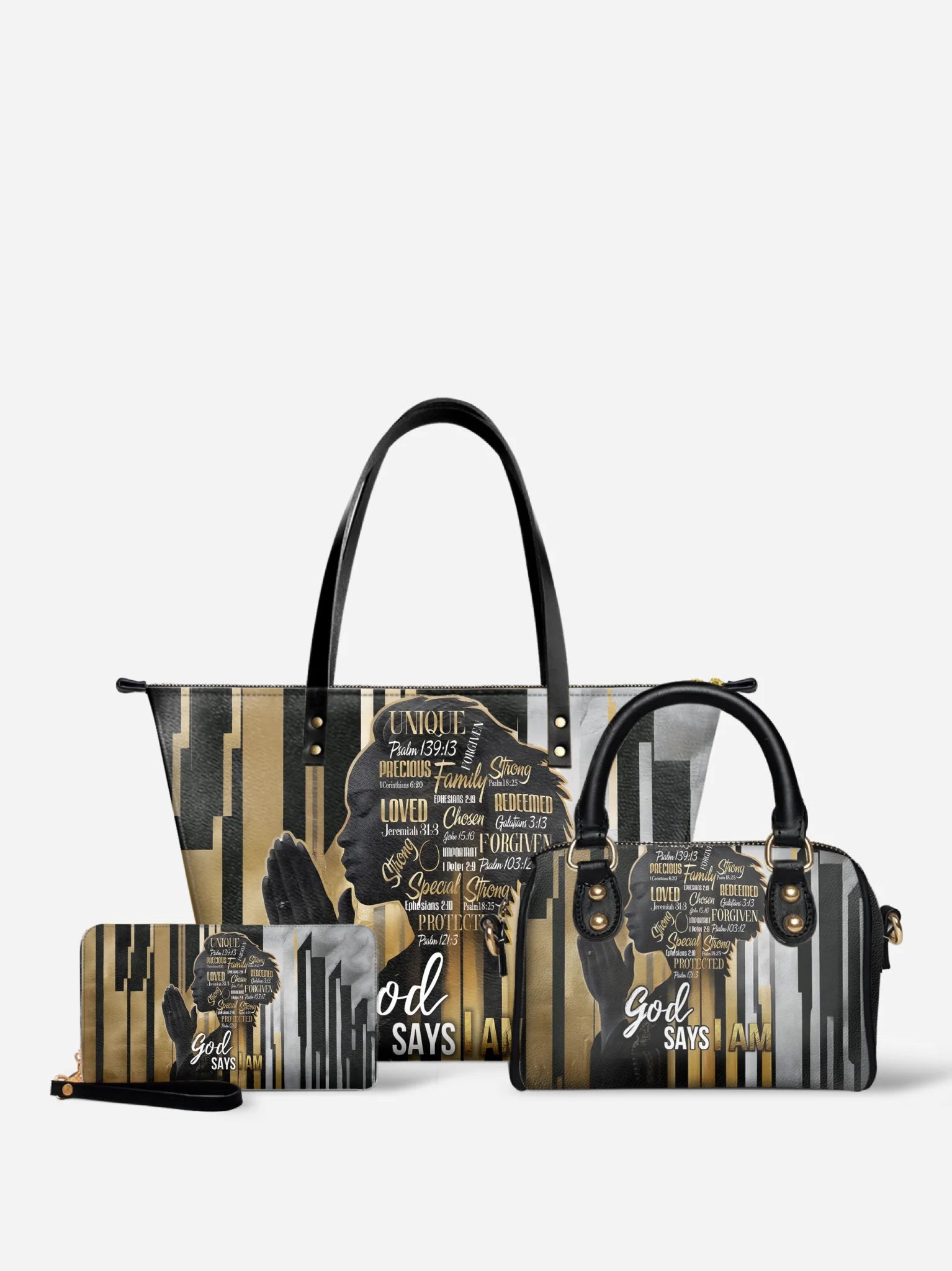 Melaniva "Divine Identity" Tote Bag The Perfect Trio - Melaniva