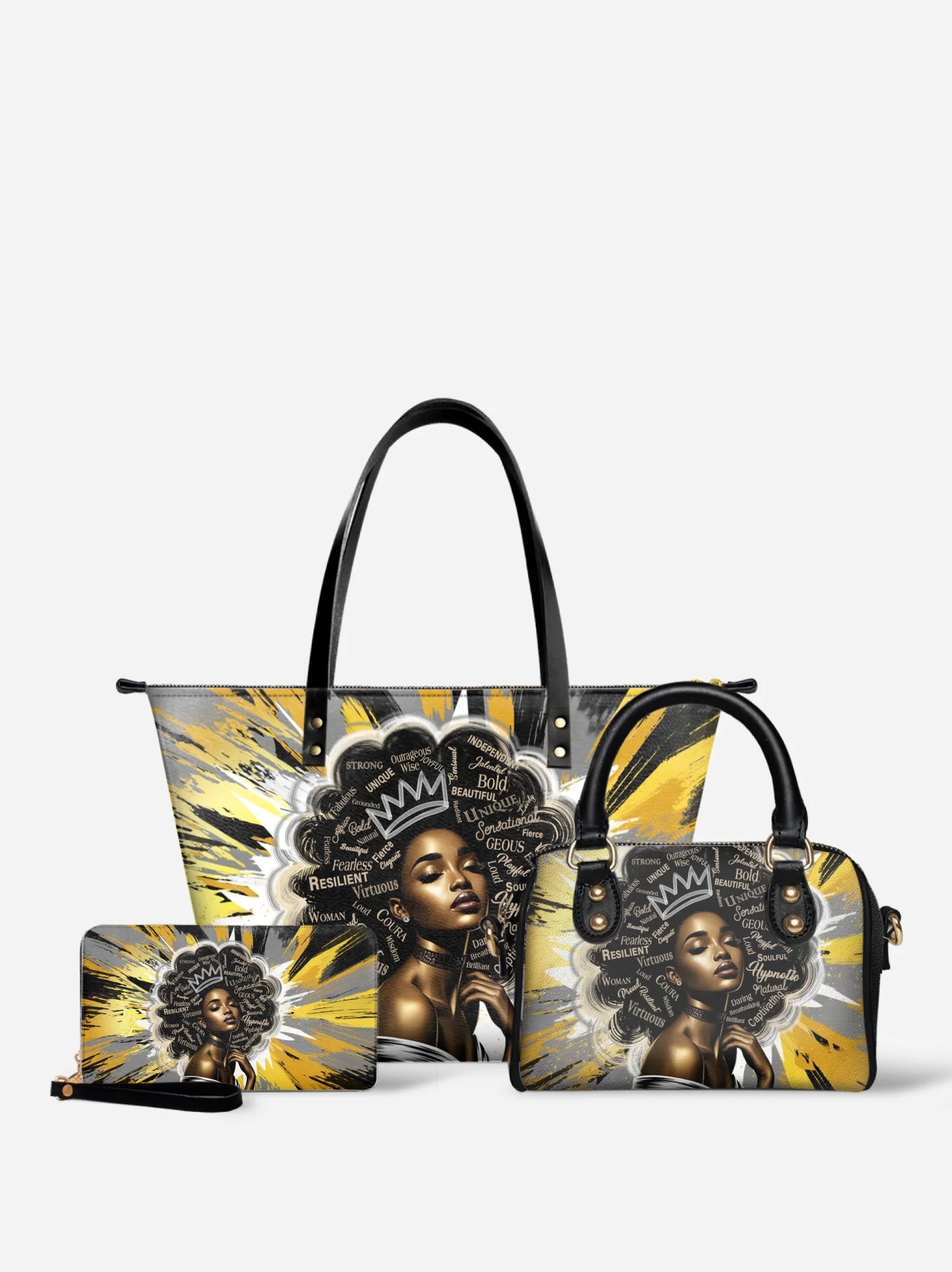 Melaniva "Solar Halo" Tote Bag The Perfect Trio - Melaniva