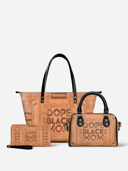 Melaniva "Dope Mom" Tote Bag The Perfect Trio - Melaniva