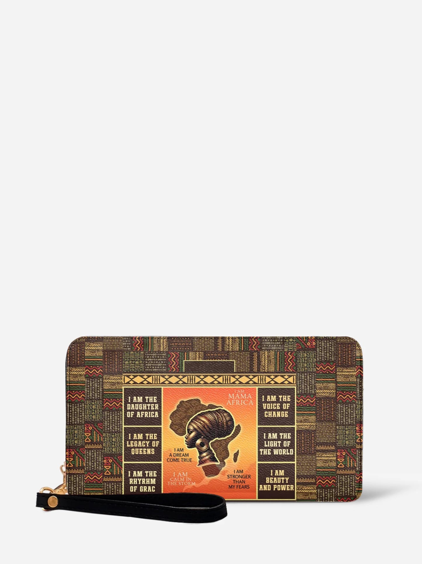 Melaniva “Mama Africa” Leather Wallet - Melaniva