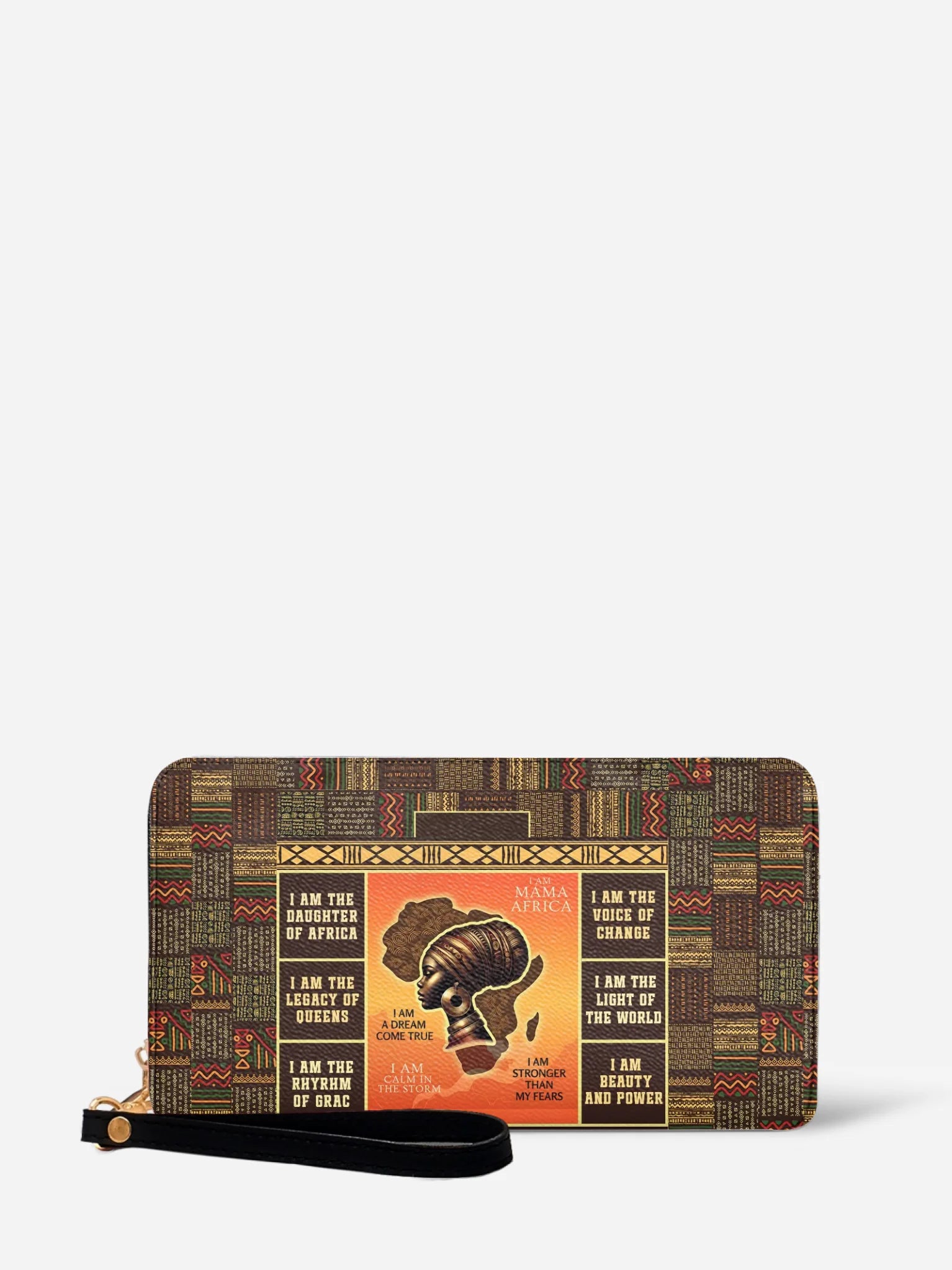 Melaniva “Mama Africa” Leather Wallet - Melaniva