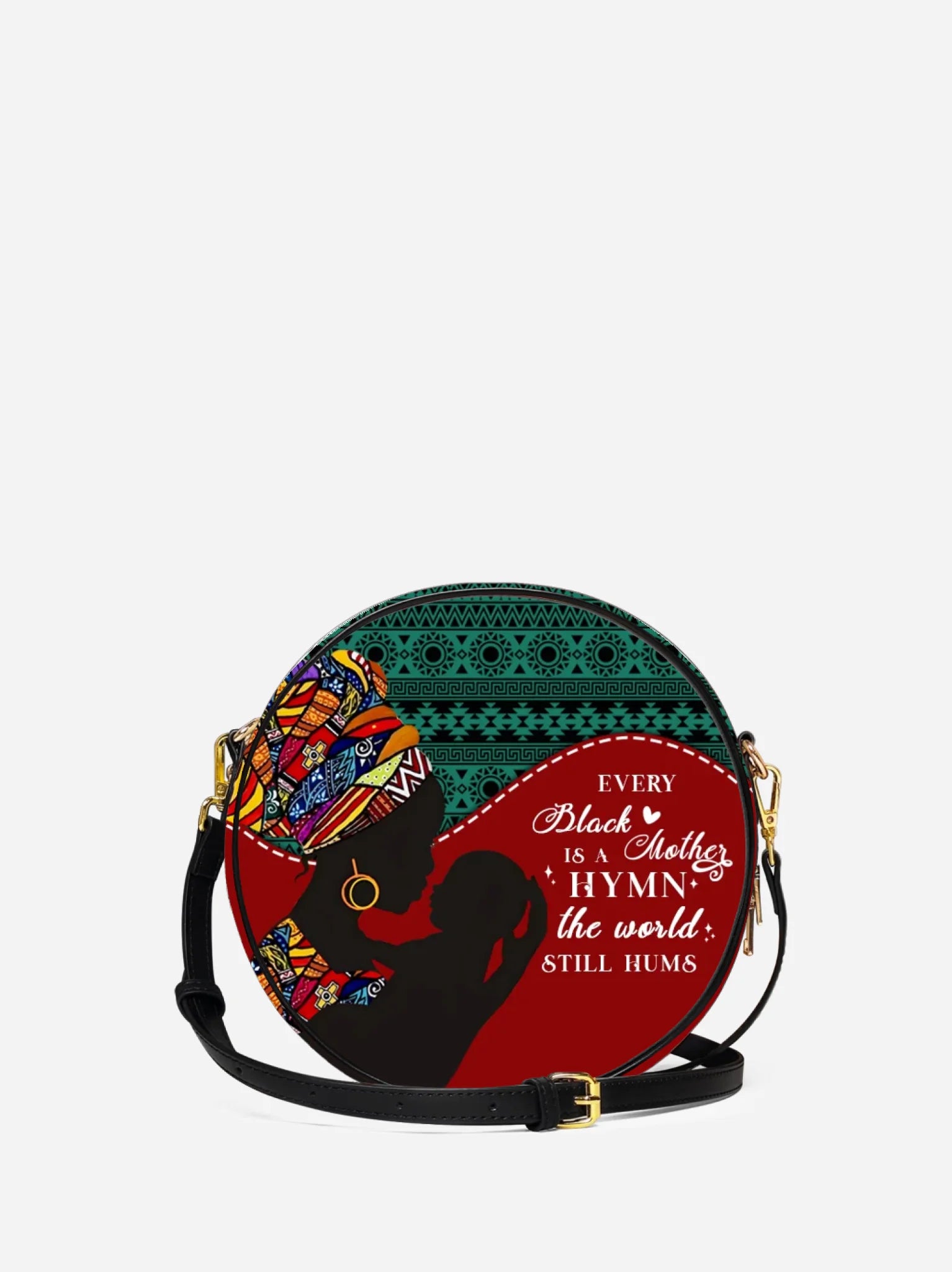 Melaniva “Grace & Legacy” Leather Circle Crossbody Bag - Melaniva