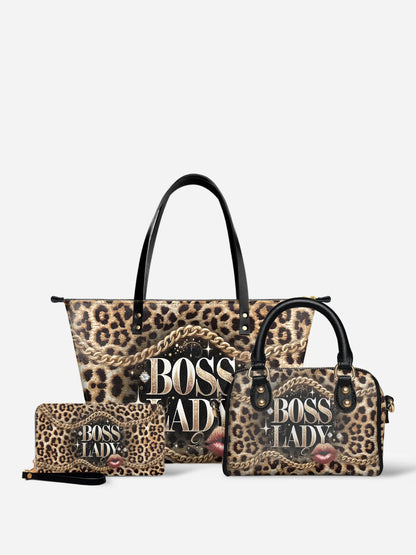 Melaniva “Boss Lady Signature” Tote Bag The Perfect Trio - Melaniva