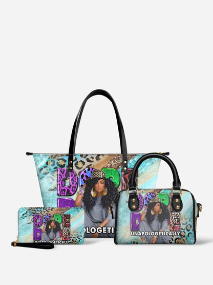 Melaniva “Unapologetically Dope” Tote Bag The Perfect Trio - Melaniva