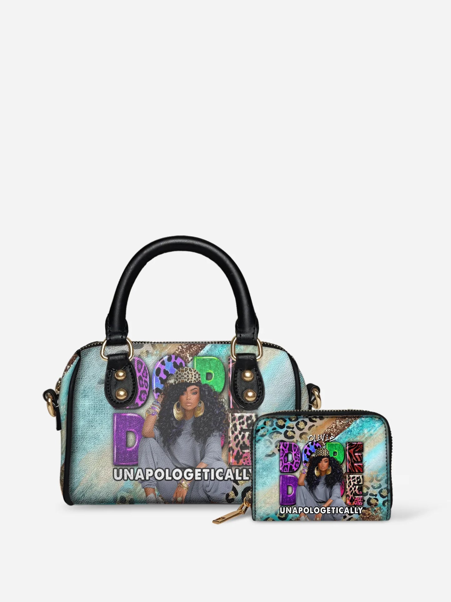 Melaniva “Unapologetically Dope” Leather Mini Satchel Deal - Melaniva