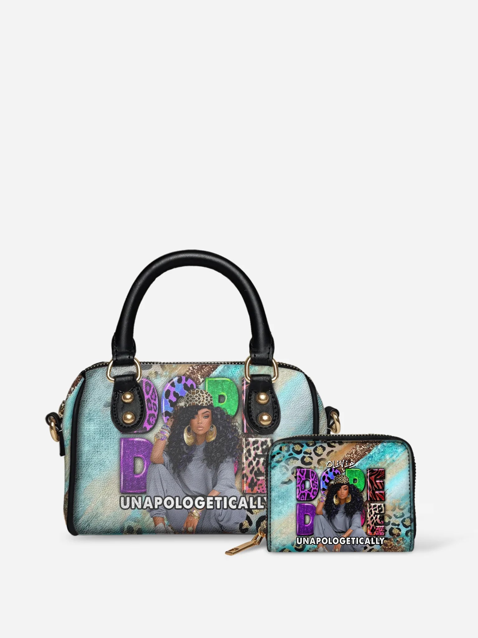 Melaniva “Unapologetically Dope” Leather Mini Satchel Deal - Melaniva