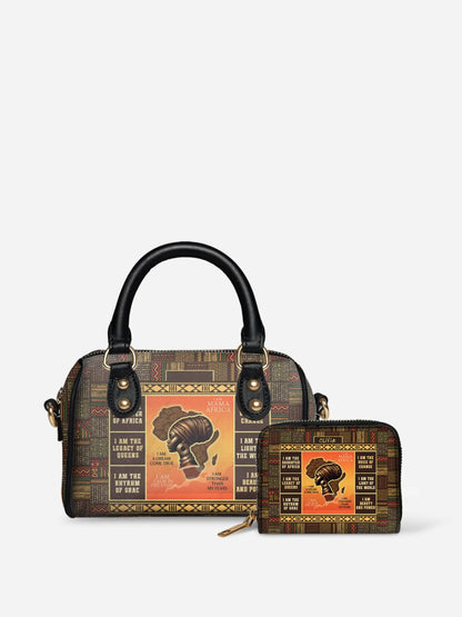 Melaniva “Mama Africa” Leather Mini Satchel Deal - Melaniva
