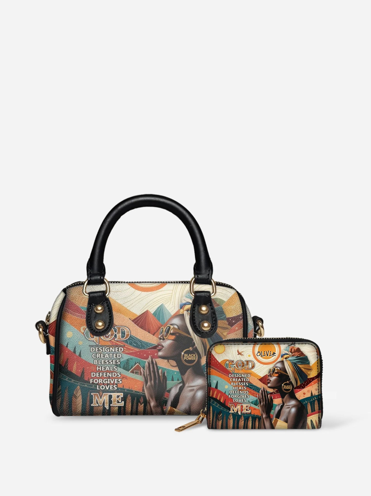 Melaniva “Grace & Strength” Leather Mini Satchel Deal - Melaniva