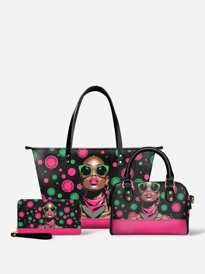Melaniva "Fearless Beauty Rising" Tote Bag The Perfect Trio - Melaniva