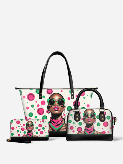 Melaniva “Bold & Worthy” Tote Bag The Perfect Trio - Melaniva