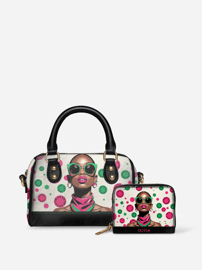 Melaniva “Bold & Worthy” Leather Mini Satchel Deal - Melaniva